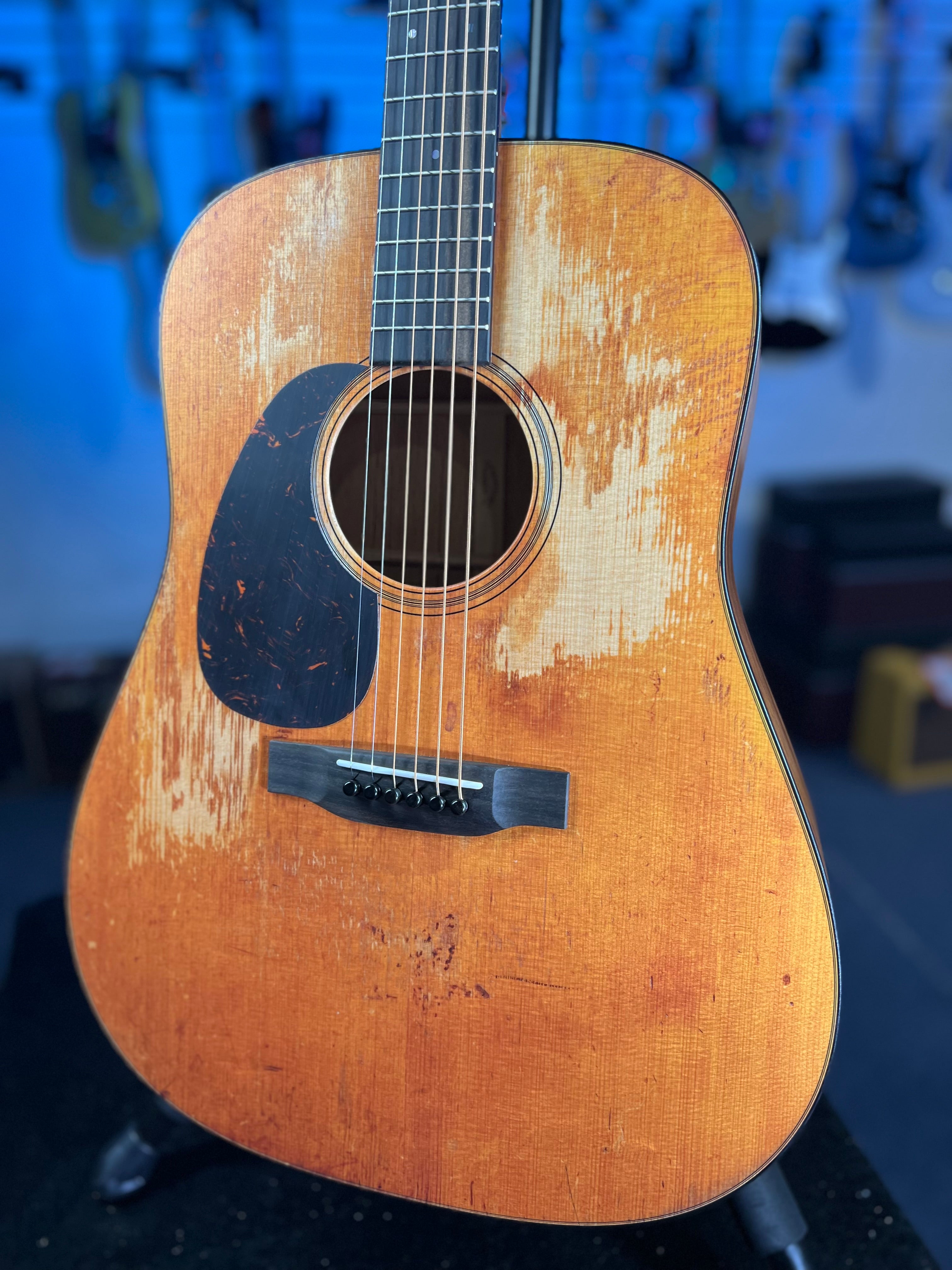 Martin D-18 Lefty Street Legend Standard Series Acoustic Guitar - Custom Ink (2025) 935