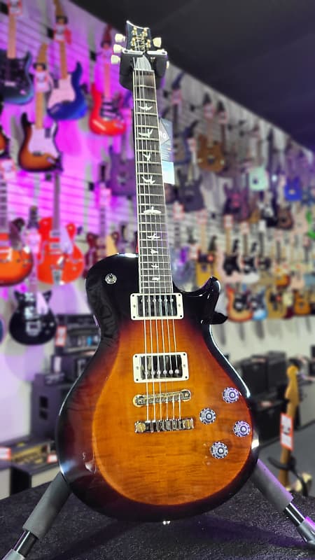 PRS S2 McCarty 594 Singlecut Custom Color Dk Amber Burst | Gig-Bag + *FREE PLEK WITH PURCHASE* 684