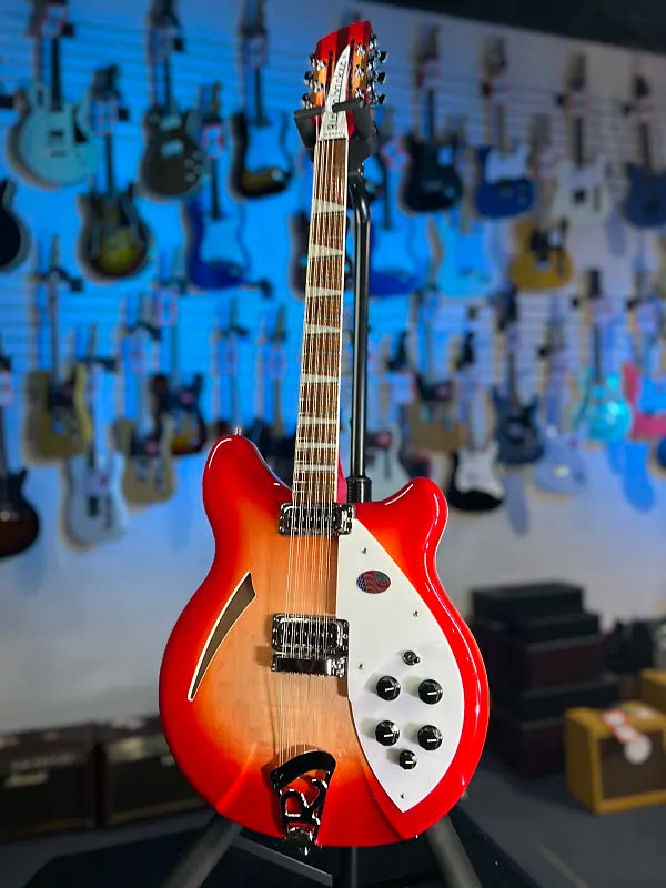 New 2025 Rickenbacker 360/12 12-String 360 Electric, Fireglo / OHSCase 713