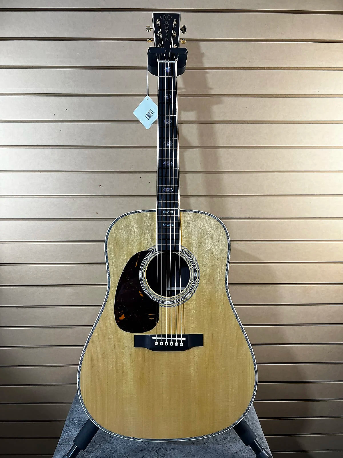 D-41 Left-Handed Dreadnought Acoustic Guitar - Natural #766