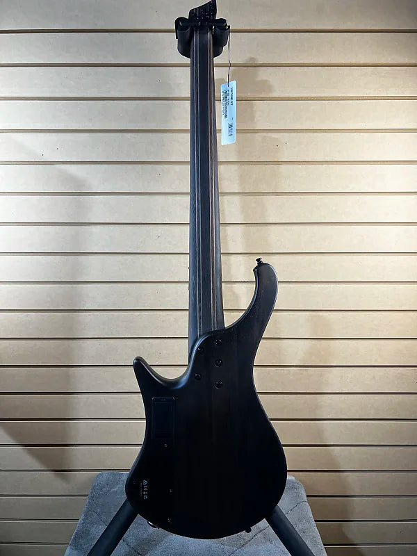 Bass Workshop EHB1505MS 5-string Multi-scale Bass Guitar - Black Ice Flat #269