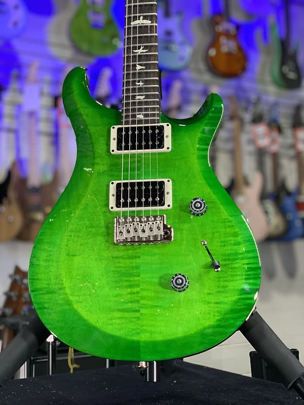 PRS S2 Custom 24 Maple Top, Eriza Verde w/ PRS Soft Case Bag, *FREE PLEK WITH PURCHASE* 259