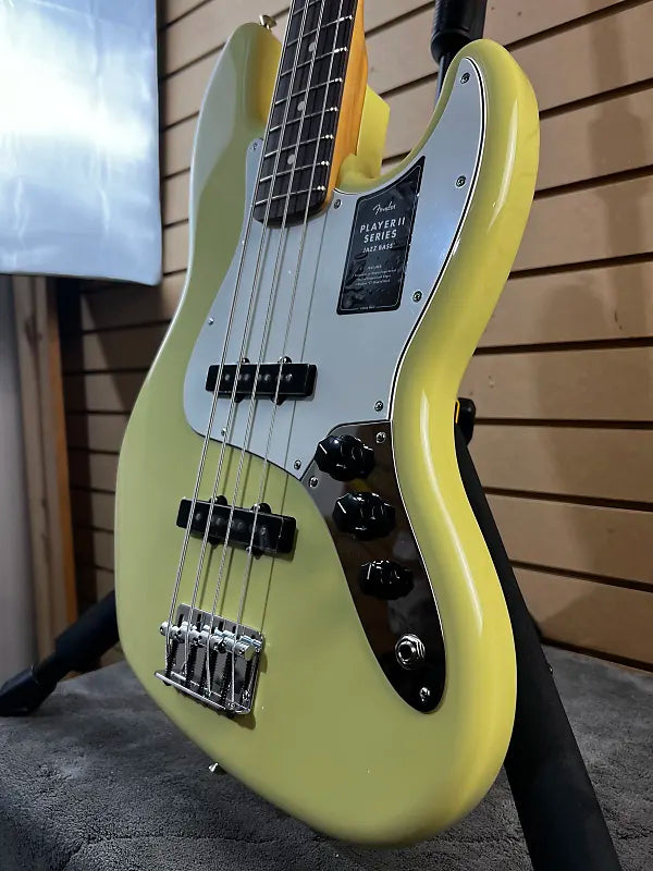 Player II Jazz Bass - Hialeah Yellow with Rosewood Fingerboard #352