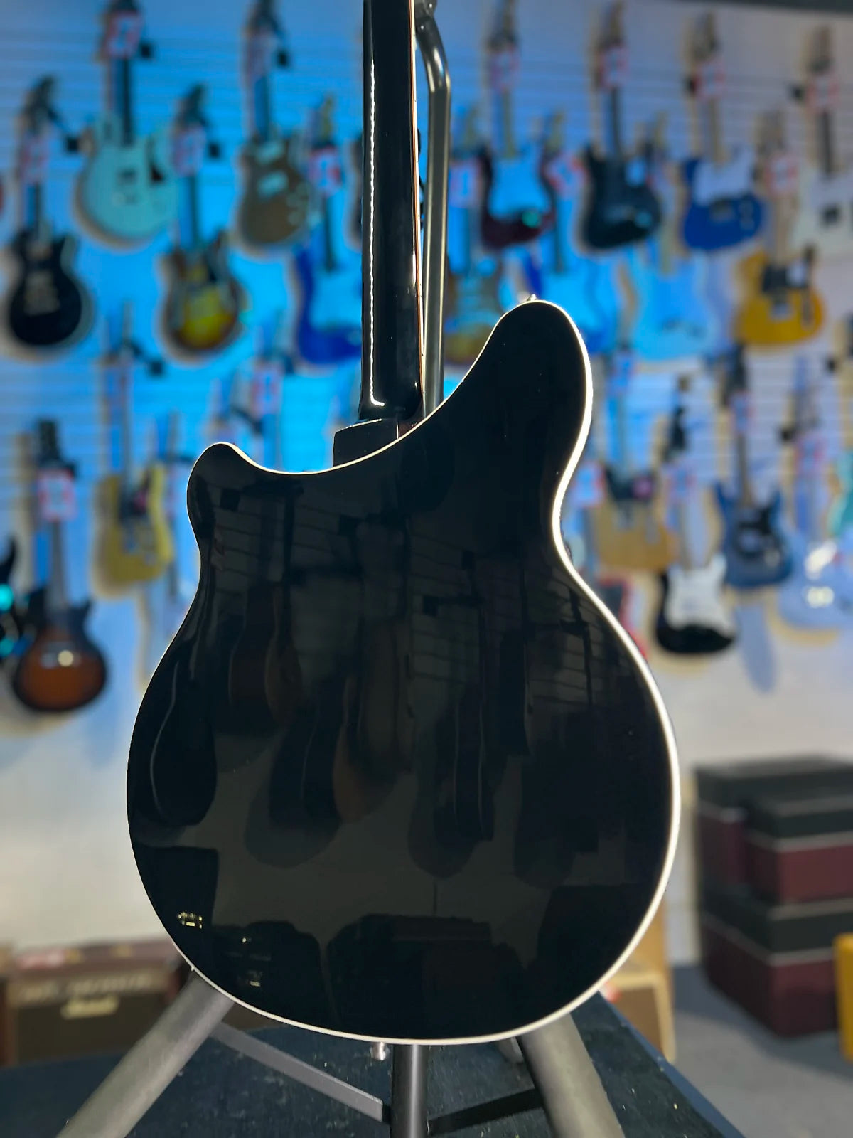 New 2025 Rickenbacker 360/12 12-String 360 Electric, Jetglo / OHSCase 734