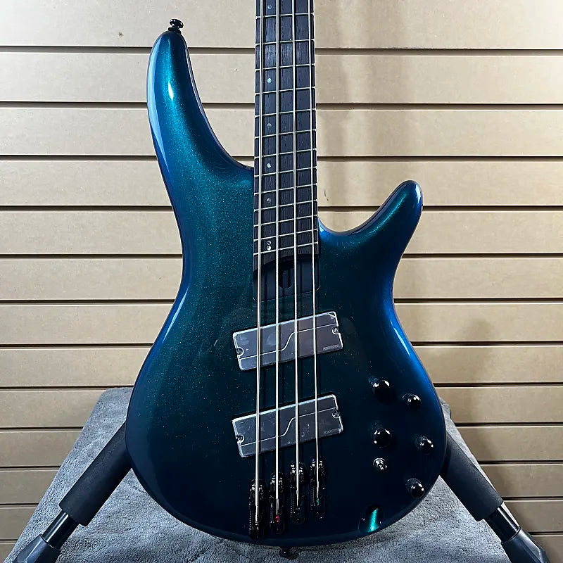 Bass Workshop SRMS720 Multi-scale Electric Bass Guitar - Blue Chameleon #784