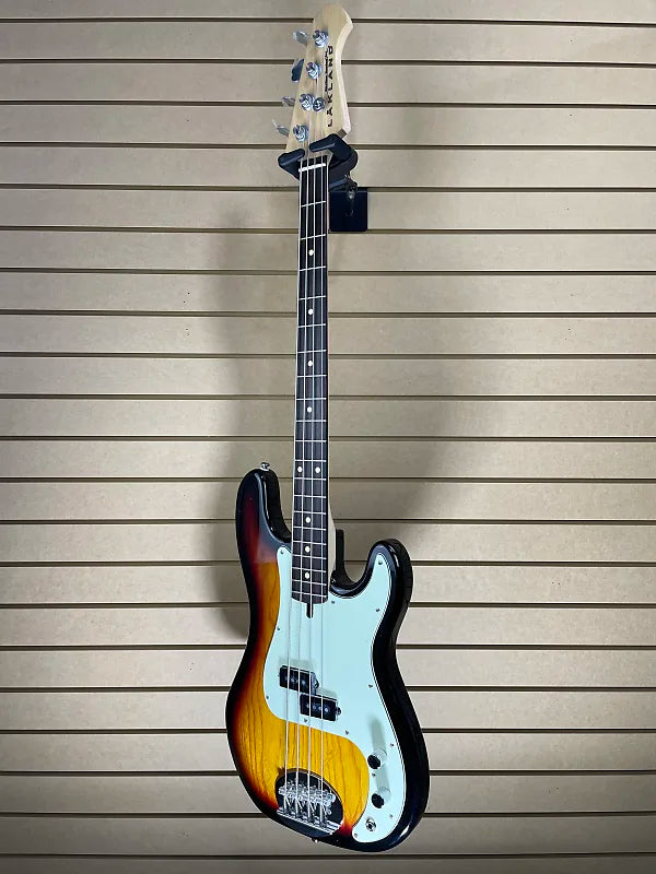 Skyline P style Vintage Bass - 3-Tone Sunburst #229