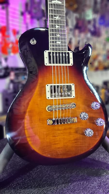 PRS S2 McCarty 594 Singlecut Custom Color Dk Amber Burst | Gig-Bag + *FREE PLEK WITH PURCHASE* 684