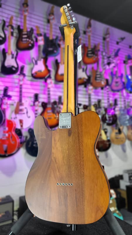 Squier 40th Anniversary Telecaster Electric Guitar, Vintage Edition - Satin Mocha Maple! 544 GET PLEK’D!