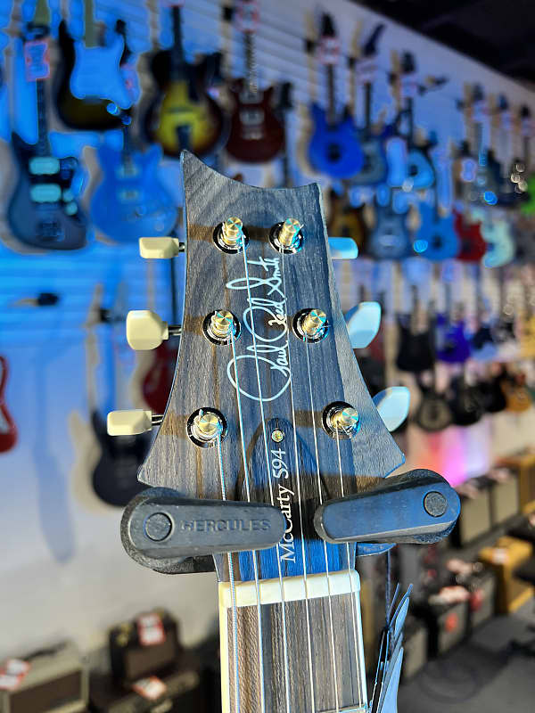 PRS Wood Library McCarty Singlecut 594, River Blue with Matching Stained Maple Neck, Natural Back, Hybrid Hardware, Paisley Case, Signature Dealer 365