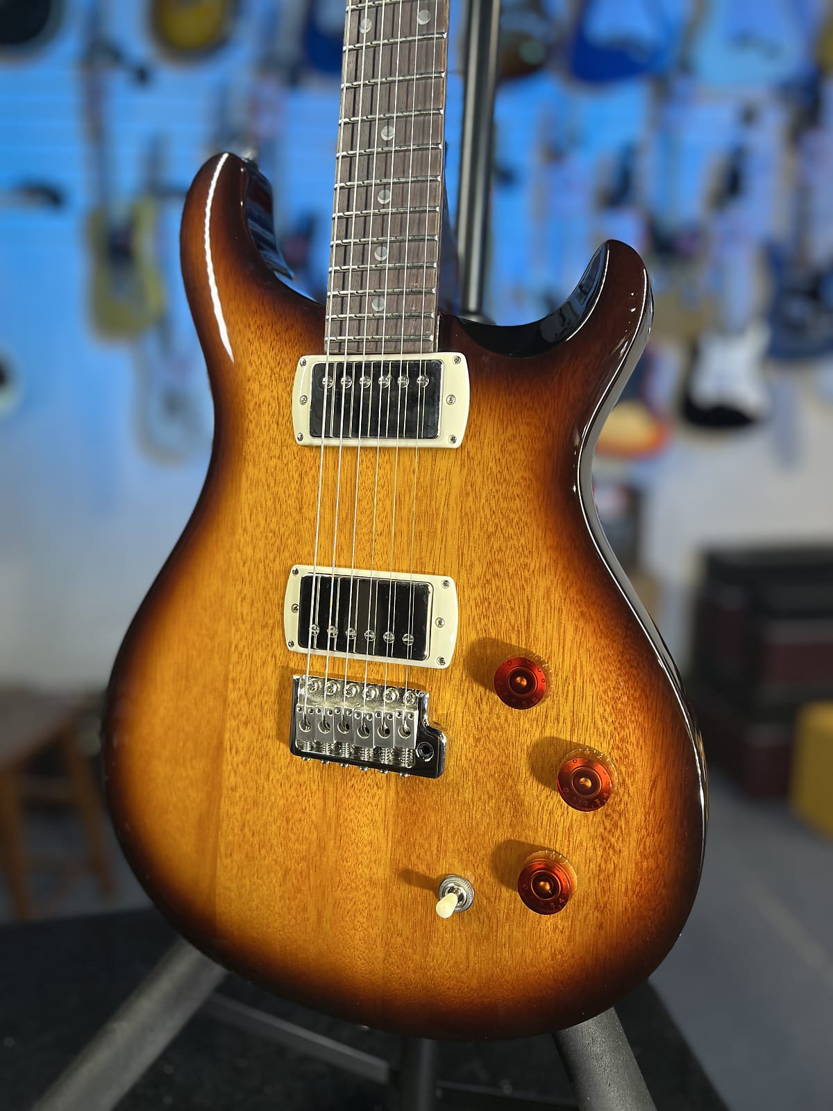 PRS SE DGT Standard Electric Guitar - McCarty Tobacco Sunburst Get Plek'd FREE! 421