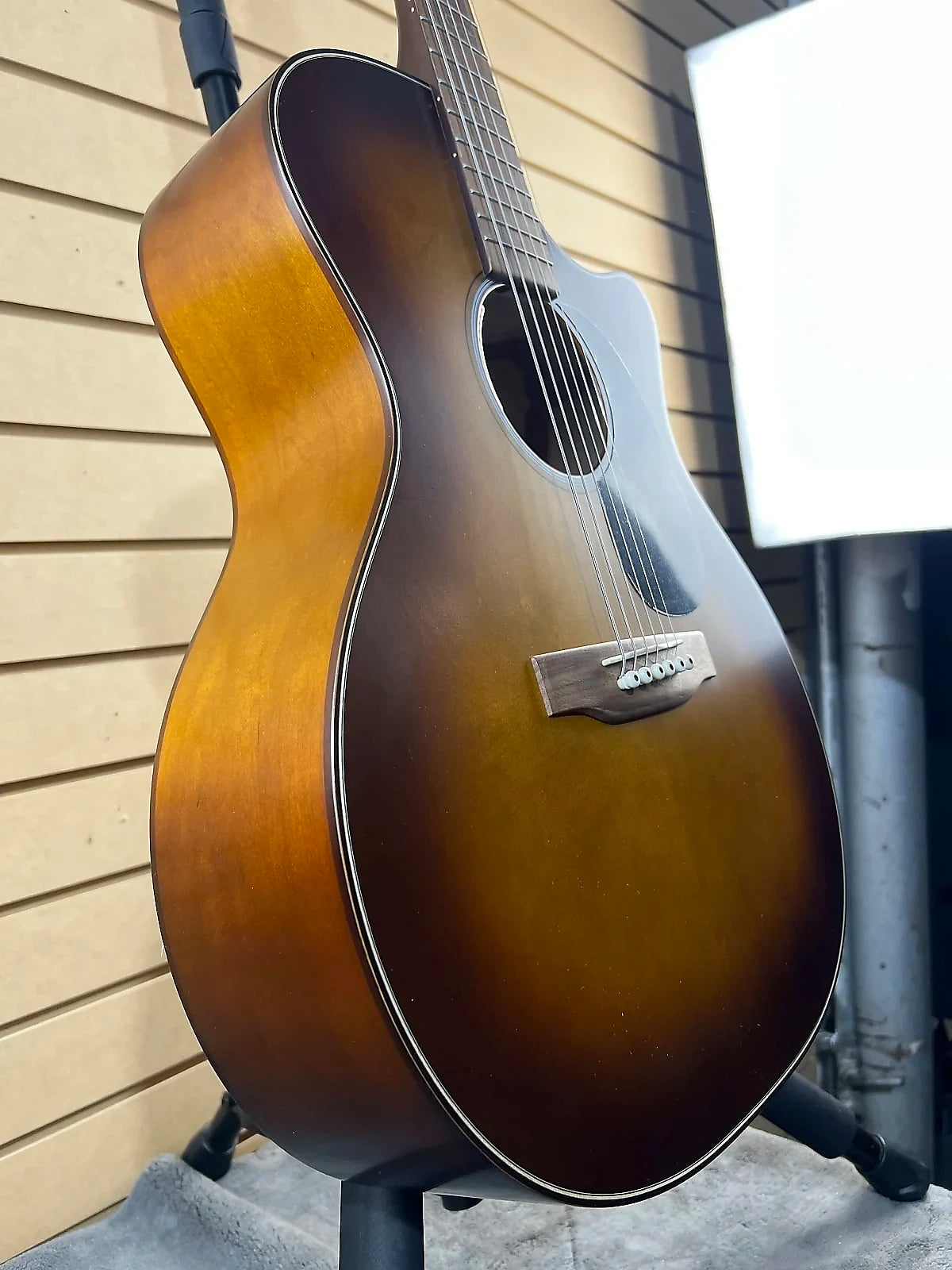 GPCE Inception Maple Acoustic-electric Guitar - Amber Fade Sunburst #117