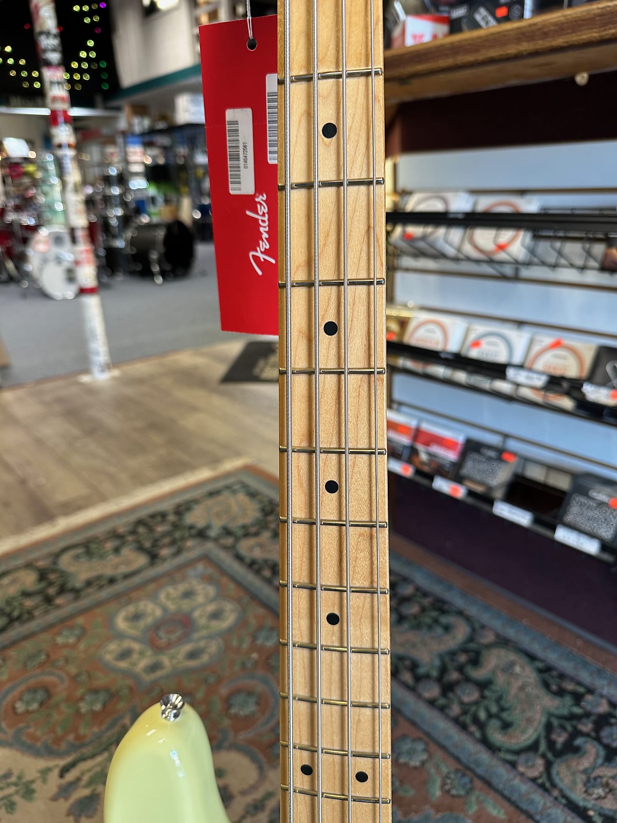 Player II Precision Bass, Hialeah Yellow W/ Maple Neck #992