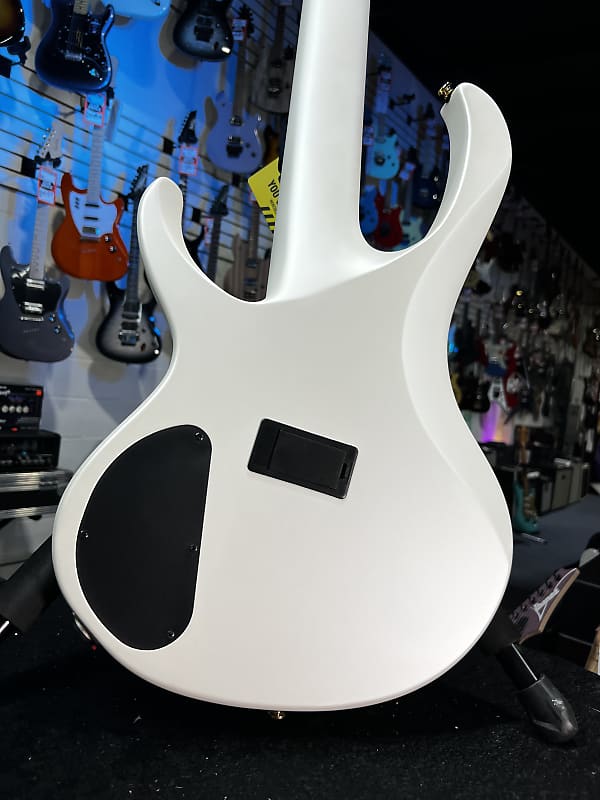 Ibanez BTB Bass Workshop Multi-scale 5-string Electric Bass - Pearl White Matte GET PLEK'D! 662