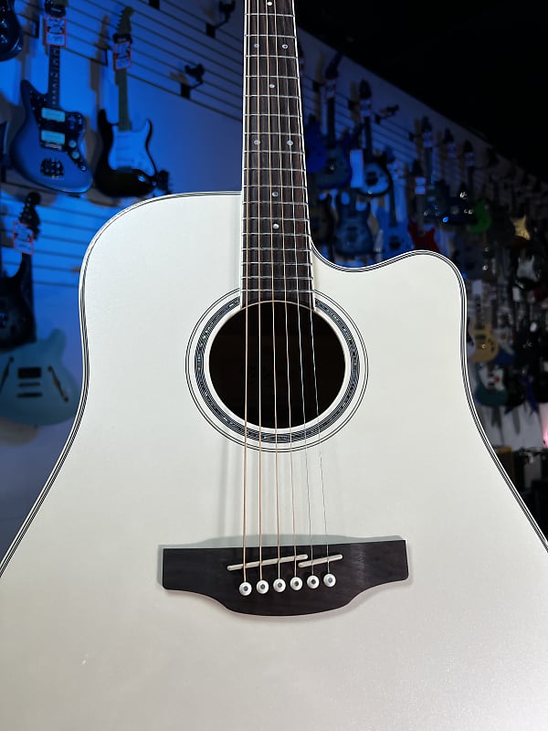 Takamine GD-37CE PW Acoustic-electric Guitar - Pearl White Auth Deal Free Ship! 999 GET PLEK’D!