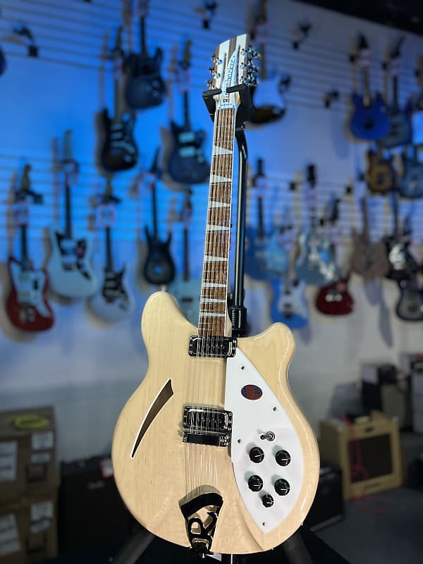 New 2024 Rickenbacker 360/12 12-String 360 Electric, Mapleglo w/ OHSCase and Free Ship 730