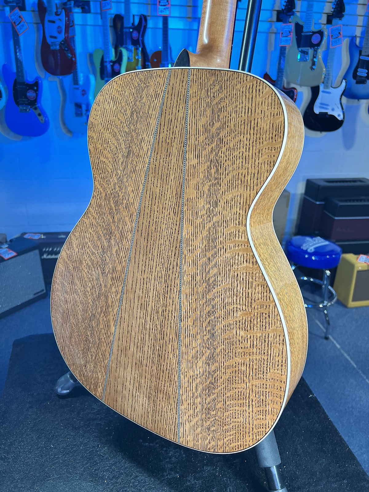 Martin CEO-11 Acoustic-electric Guitar - New Horizons Blue Burst GET PLEK'D! 370