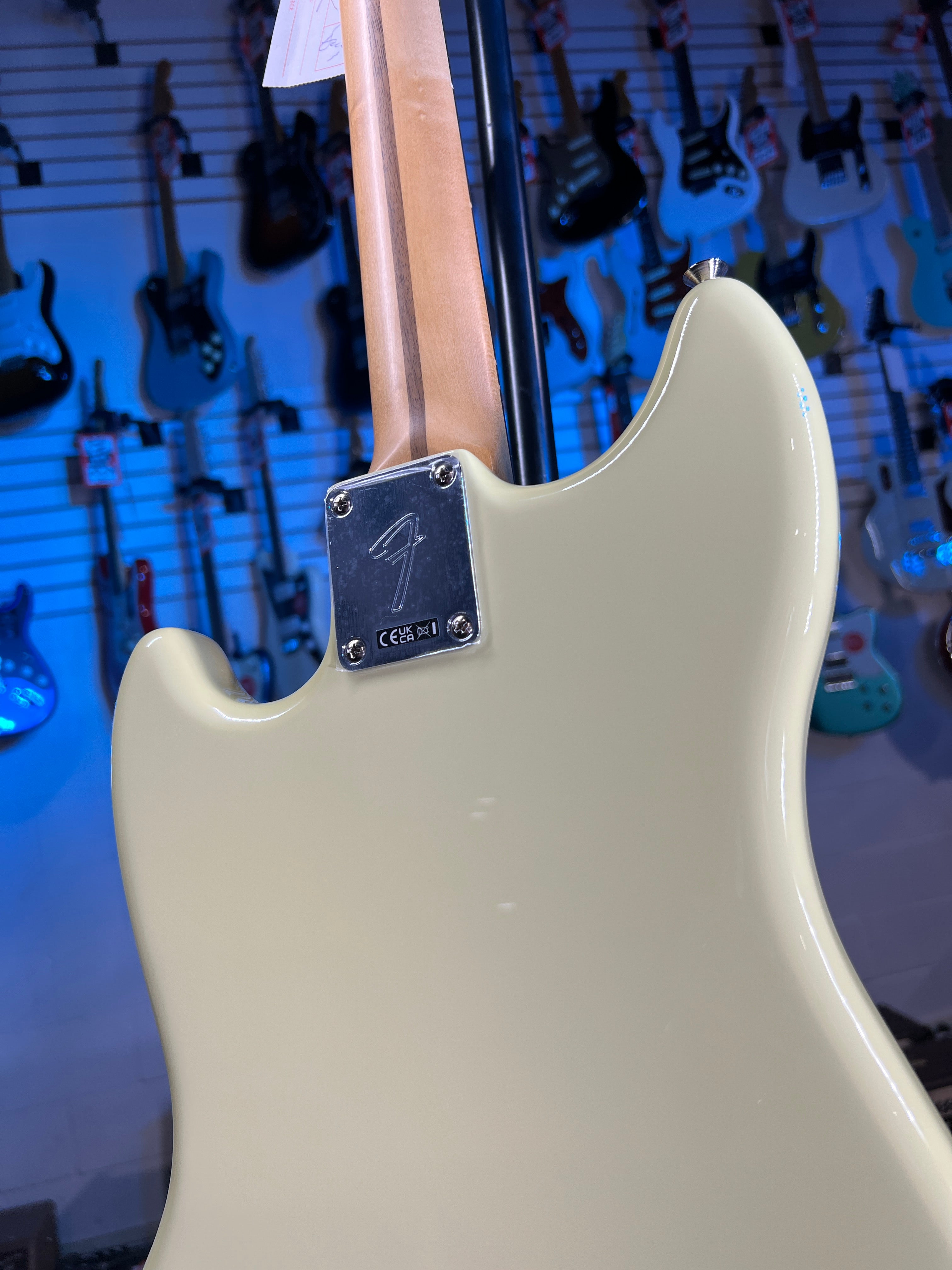 Fender Player II Mustang Bass PJ - Hialeah Yellow with Rosewood Fingerboard Auth Deal Free Ship! 073 GET PLEK’D!