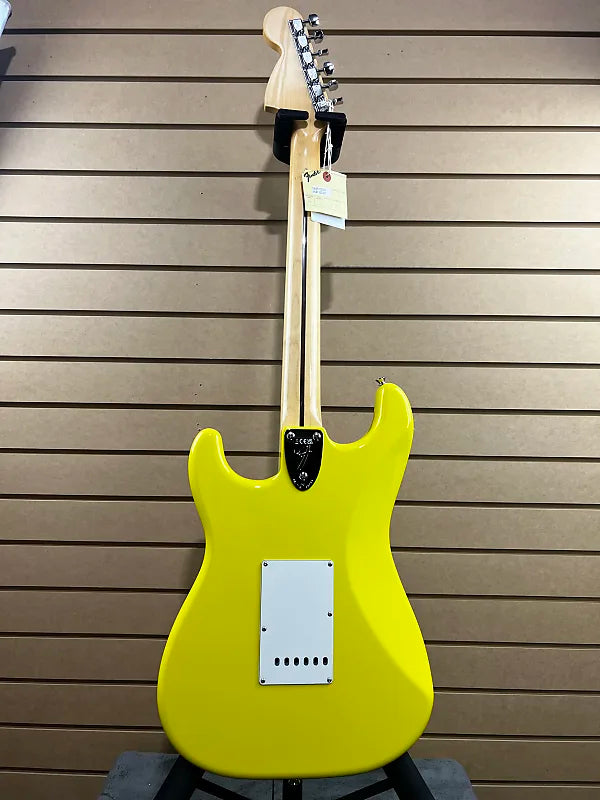 Made in Japan Limited International Color Stratocaster Electric Guitar - Monaco Yellow #276