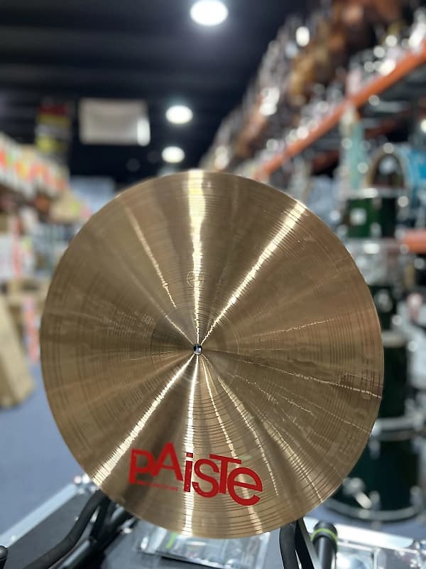 Paiste 18'' 2002 Thin Crash Cymbal NEW 18 / Authorized Dealer / Free Shipping!