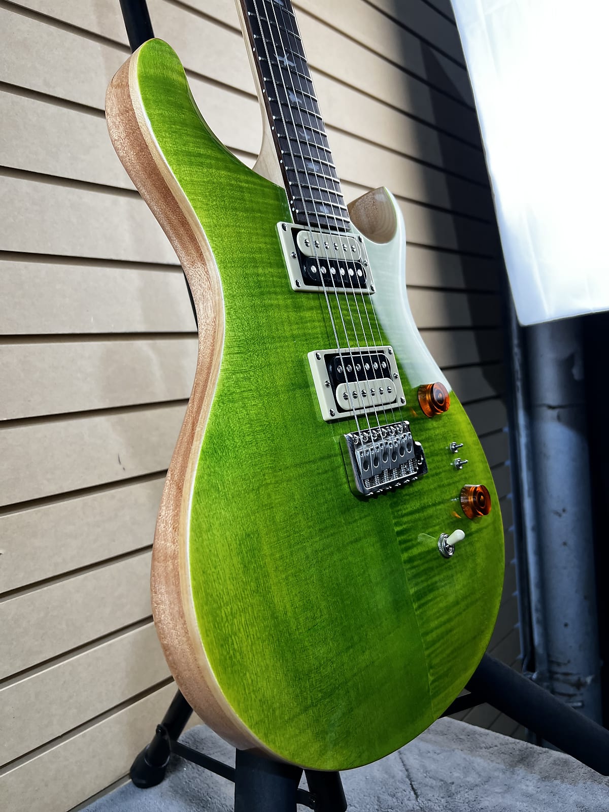 SE Custom 24-08 Electric Guitar - Eriza Verde #166